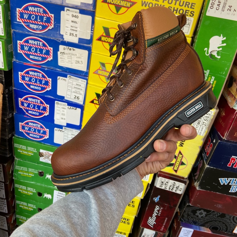 Work shoes by silver bull